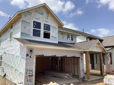 New construction Single-Family house 225 Travis Ln, Liberty Hill, TX 78642 Canyon Homeplan- photo