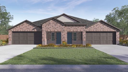 New construction Duplex house 18413-A Cremello Drive, Manor, TX 78653 The Magnolia- photo 0 0