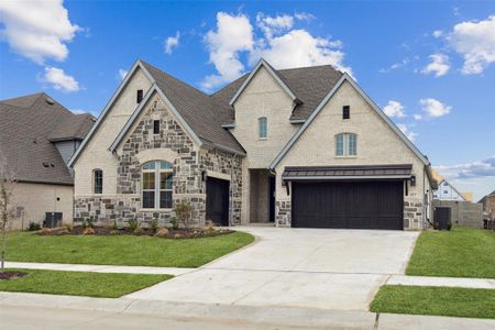 New construction Single-Family house 2017 Gathering Trail, Northlake, TX 76226 The Bluffstone- photo