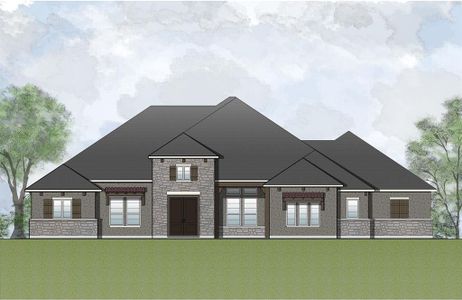 New construction Single-Family house 220 Spence Lane, Liberty Hill, TX 78642 Channing II A- photo 0 0