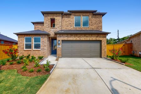 New construction Single-Family house 21902 Big Sky Drive, Tomball, TX 77375 Lunaria- photo 1 1