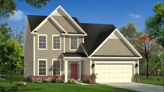 New construction Single-Family house Middleton, 20 Hickory Run Lane, Youngsville, NC 27596 - photo