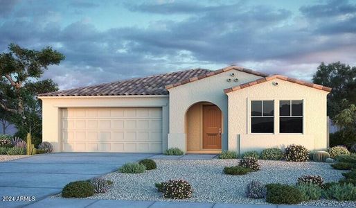 New construction Single-Family house 5336 W Rainwater Drive, Laveen, AZ 85339 Hudson- photo 0