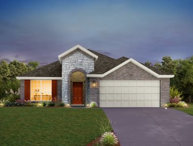 New construction Single-Family house Danbury, 131 Grand Teton Drive, Kyle, TX 78640 - photo