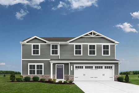 New construction Single-Family house 1445 Burgundy Bluff Lane, Zebulon, NC 27597 Cedar- photo 3 3