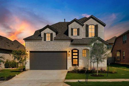 New construction Single-Family house 1205 Sendero Trl, Georgetown, TX 78628 McLaren Plan- photo 0