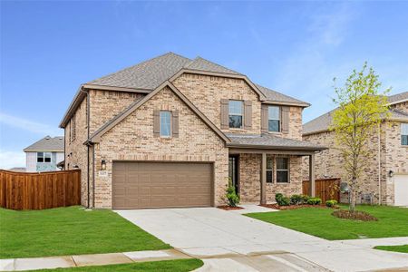 New construction Single-Family house 1417 Greenbelt Drive, Forney, TX 75126 Caldwell Homeplan- photo 3 3