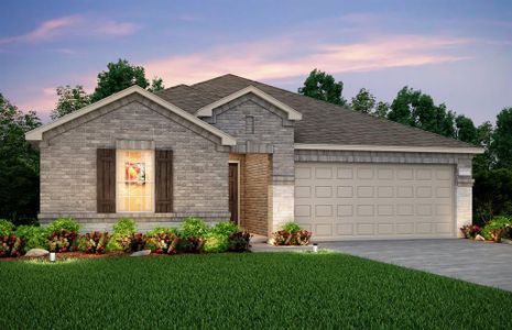 New construction Single-Family house 4444 Benham Drive, Fort Worth, TX 76036 Rayburn- photo 0
