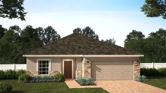 New construction Single-Family house 613 Duke Drive, Haines City, FL 33844 Miles- photo 0