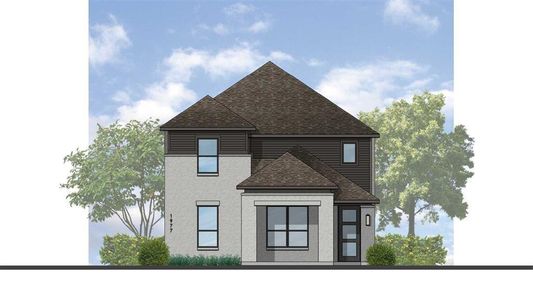 New construction Single-Family house 12139 Wild Bend, Mont Belvieu, TX 77523 Rivera Plan- photo 0