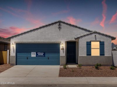 New construction Single-Family house 20930 N Roadrunner Lane, Maricopa, AZ 85138 Leslie- photo 2 2
