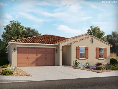 New construction Single-Family house 2618 E Rosario Mission Drive, Casa Grande, AZ 85194 Clarendon- photo 0