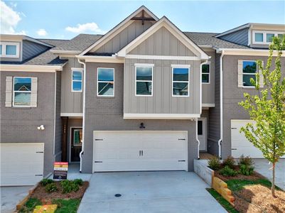 New construction Townhouse house 1342 Fern Ridge Court, Norcross, GA 30093 Sweetwater- photo 0