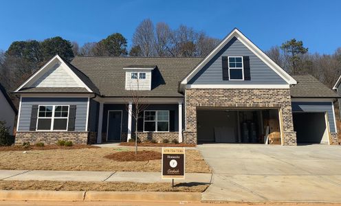 New construction Single-Family house Hidden Fields Way, Hoschton, GA 30548 - photo 0