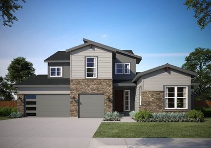 New construction Single-Family house 14404 Shasta Daisy Point, Parker, CO 80134 5804- photo 0