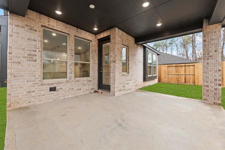 New construction Single-Family house 7451 Cattail Falls Lane, Porter, TX 77365 Everleigh Plan- photo 32 32