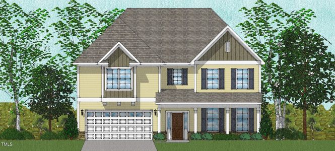 New construction Single-Family house 509 Old Smokehouse Drive, Wake Forest, NC 27587 - photo 0