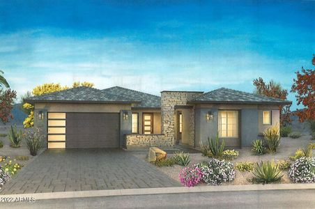 New construction Single-Family house 4145 Fence Post Way, Wickenburg, AZ 85390 Latigo Exterior H- photo 0 0