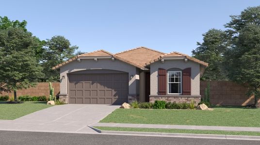 New construction Single-Family house 36380 W Leonessa Ave, Maricopa, AZ 85138 Latitude Plan 3580- photo 0