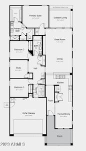 New construction Single-Family house 16801 W Desert Mirage Drive, Surprise, AZ 85388 Edmonton- photo 1 1
