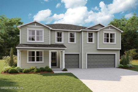 New construction Single-Family house 3177 Lago Vista Drive, Green Cove Springs, FL 32043 Clarendon- photo 0