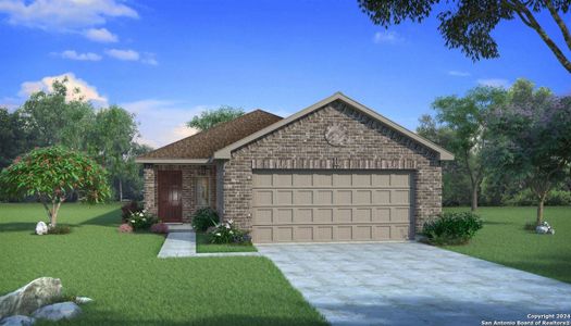 New construction Single-Family house 14323 Iron Knight, San Antonio, TX 78253 Caddo K- photo 3 3