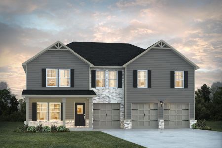 New construction Single-Family house 1609 Fuma Leaf Way, Mcdonough, GA 30253 The Walker- photo 0