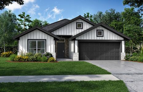 New construction Single-Family house Mason, 10079 Oakland Hills Drive, Cleveland, TX 77327 - photo