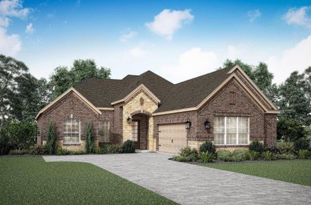 New construction Single-Family house 2015 Tioga View Drive, Iowa Colony, TX 77583 - photo 0 0