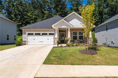 New construction Single-Family house 698 Magnolia Drive, Dawsonville, GA 30534 Newport- photo 0