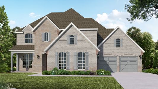 Plan 1710 Elevation C with Stone