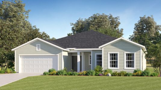 New construction Single-Family house 13735 Nw Convergence Blvd, Alachua, FL 32615 Patriot II- photo 0 0