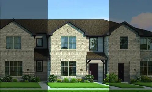 New construction Townhouse house 223 Territory Trail, Fort Worth, TX 76120 Travis 5B4 A- photo 0 0