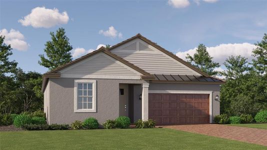 New construction Single-Family house 11933 Lilac Pearl Lane, Parrish, FL 34219 Dawning- photo 0 0