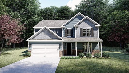 New construction Single-Family house The Monteray III, 116 Wedge View Way, Statesville, NC 28677 - photo