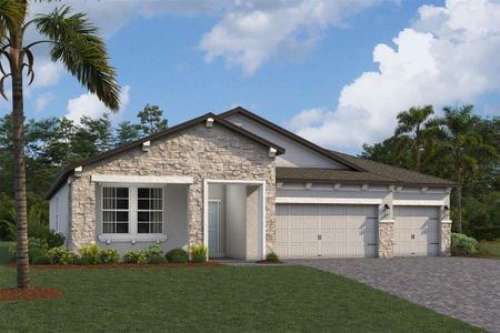 New construction Single-Family house 20100 Oriana Loop, Land O' Lakes, FL 34638 - photo 0