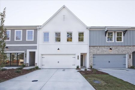 New construction Townhouse house 205 Admor Lane, Acworth, GA 30102 Brooks- photo 0