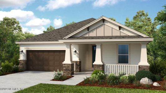 New construction Single-Family house 53 Oconee Drive, Palm Coast, FL 32137 Antillia- photo 0