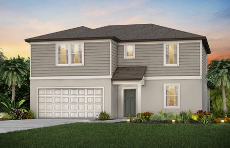 New construction Single-Family house 12733 Wanderlust Place, Parrish, FL 34219 Wakefield- photo 1 1
