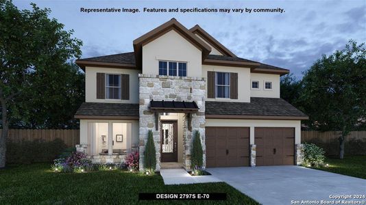 New construction Single-Family house 146 Besito, Boerne, TX 78006 Design 2797S- photo 3 3