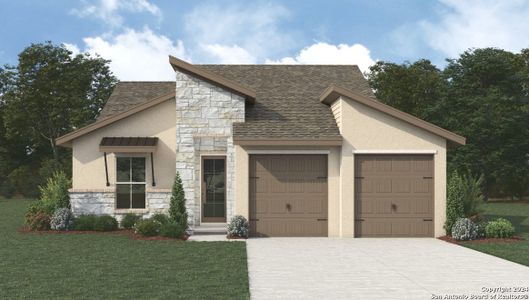 New construction Single-Family house 948 Nolte Bend, Seguin, TX 78155 Roundstone- photo 0 0