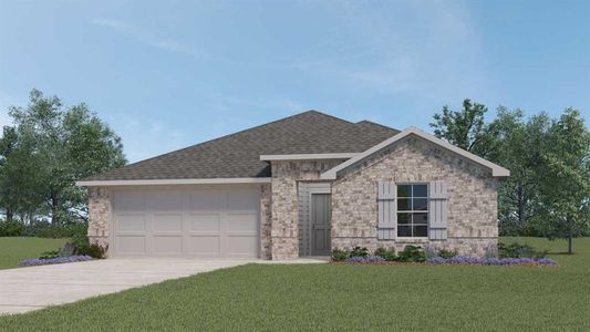 New construction Single-Family house 553 Chaco Loop, Seguin, TX 78155 The Lakeway- photo 0 0