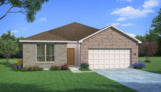 New construction Single-Family house Birch II, 4010 Colony River Rock Boulevard, Pinehurst, TX 77362 - photo