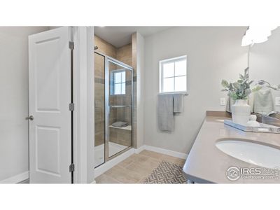 New construction Townhouse house 6846 Stonebrook Drive, Timnath, CO 80547 Timberline- photo 20 20