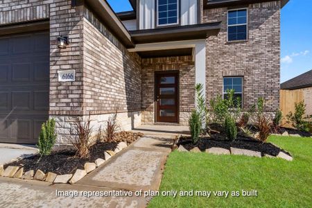 New construction Single-Family house 12132 Alydar Drive, Willis, TX 77318 Magnolia- photo 1 1