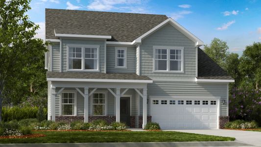 New construction Single-Family house Wayland, 404 Gilmore Bridge Drive, Cary, NC 27523 - photo
