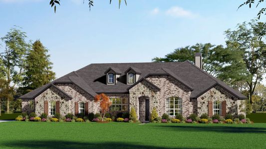 New construction Single-Family house Concept 2797, 14700 South County Line Road, New Fairview, TX 76247 - photo