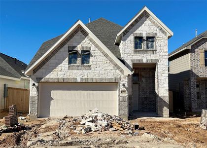 New construction Single-Family house 12862 Lime Stone Lane, Conroe, TX 77303 Darlington II- photo