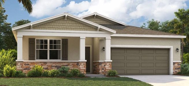 New construction Single-Family house 1123 Patriot Loop, Haines City, FL 33844 The Juniper- photo 0