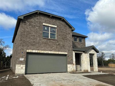 New construction Single-Family house 2408 Little Snake Way, Jarrell, TX 78633 Knox Homeplan- photo 0
